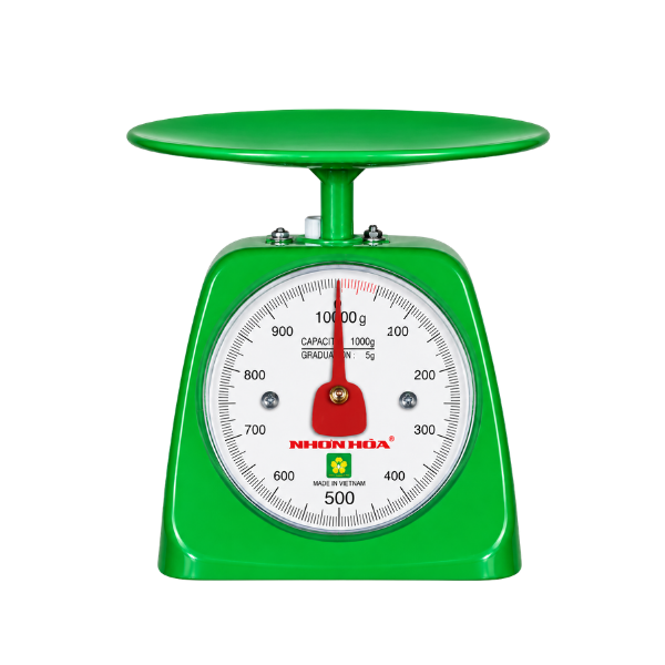 CÂN NHỰA TRÒN 1KG